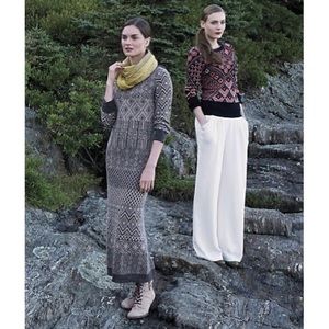 Sparrow Anthropologie Multiburst Sweater Dress